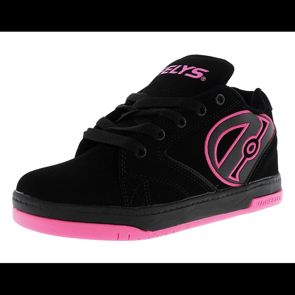 Heelys Propel 2.0, Black/Hot Pink, Ankle-High, Women 7M, YTH 6. Part#770291